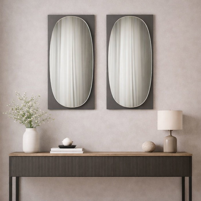Hanah Home Espejo Transparenza 39 x 72 - Fume